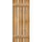 Ekena Millwork Spaced Board-n-Batten Shutters, Rough Sawn Western Red Cedar, 17 1/8W x 42H, PR RBS06S17X042RWR - alternate 3